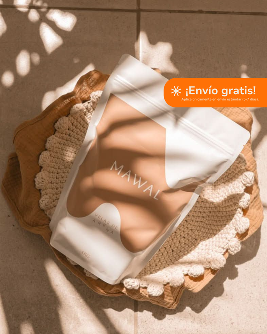 CERA ARENA BAG 1 KG + 10 PABILOS DE ALGODÓN GRATIS